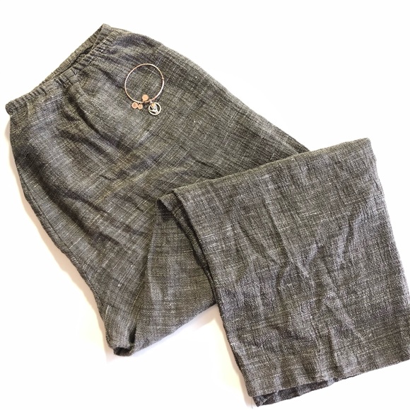 Eileen Fisher Pants - XL EILEEN FISHER Linen Wide Leg Pants Sustainable